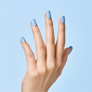 NWOT KISS / imPRESS Color Press On Manicure in Baby Why So Blue